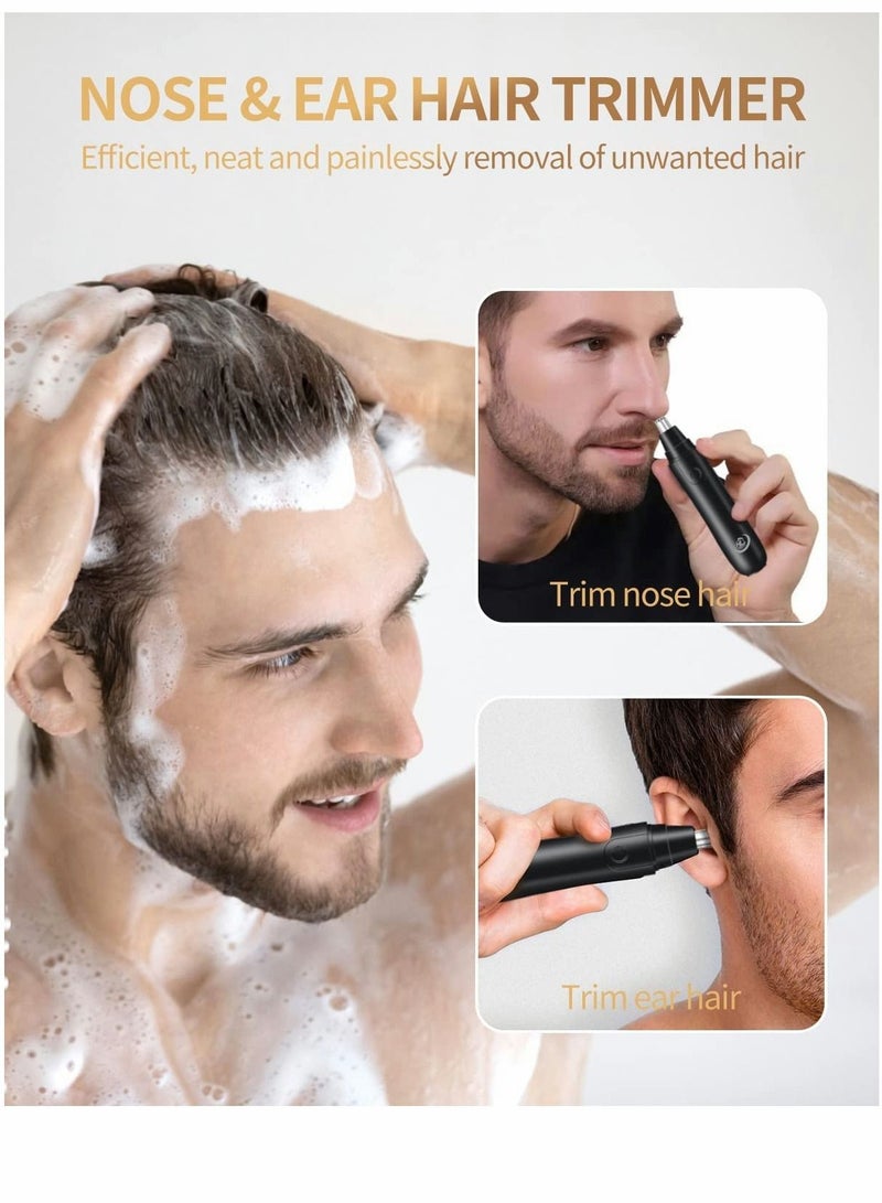 Excefore Nose and Ear Hair Trimmer, Painless Nose Trimmer Clipper for Men and Women Ear Clipper - Image 2