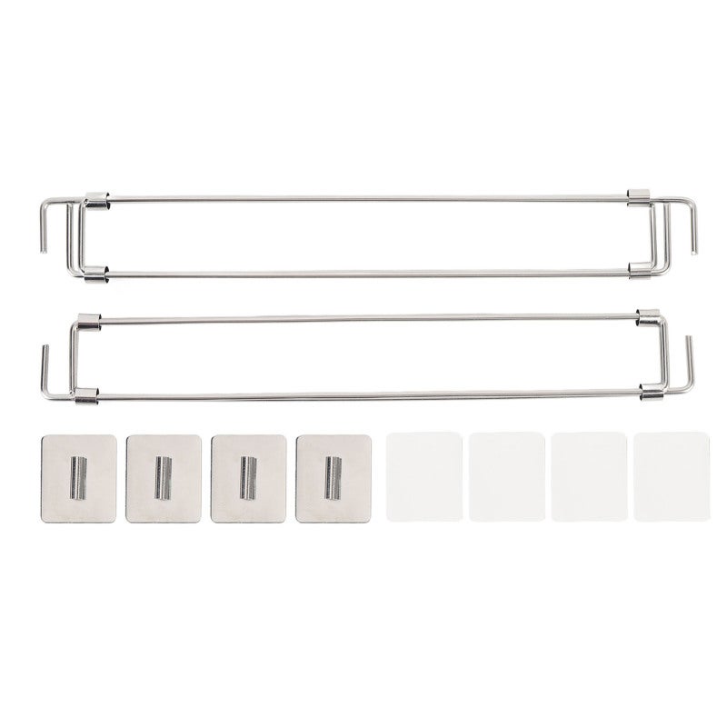 RV Refrigerator Tension Rods 12.44-22.63 Inch Adjustable - Safe Tidy Solution for RVs and Travel Trailers - Image 1