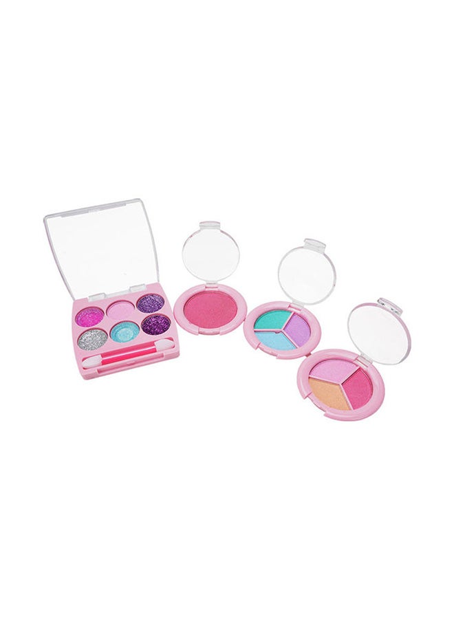 Loquat Makeup Kit With Storage Case Pink Color Portable, Durable And Washable - Image 2