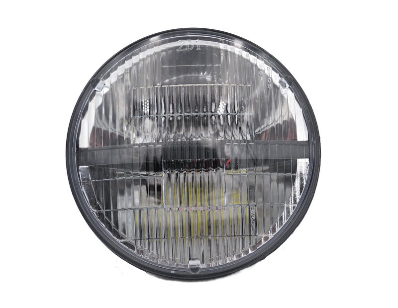 Rugged Ridge 7 LED Sealed Beam Headlights  1240284  Fits 19972018 Jeep Wrangler TJLJJKJKU 19451986 Jeep CJ2ACJ3CJ5CJ6CJ7 19811985 Jeep Scrambler 19741978 Jeep Cherokee