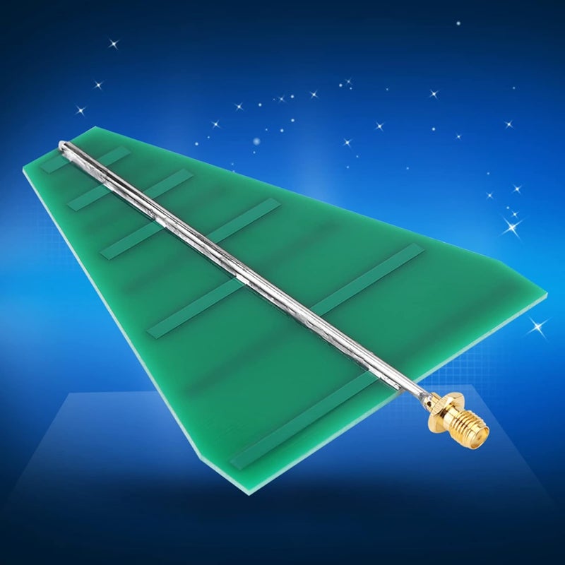 1 قطعة من هوائي UWB ذو تردد 1.35GHz إلى 9.5GHz وبنية دورية لوغاريتمية (Log Periodic)، مع مكسب سلطة يتراوح بين 5 و6 ديسيبل (dB)، وتغطية ترددية مناسبة لتطبيقات الاتصالات اللاسلكية الصناعية ومراقبة الإشارات. - Image 2