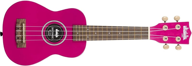 Kala Ukadelic Soprano Ukulele - Purple Dragon Fruit - Image 1