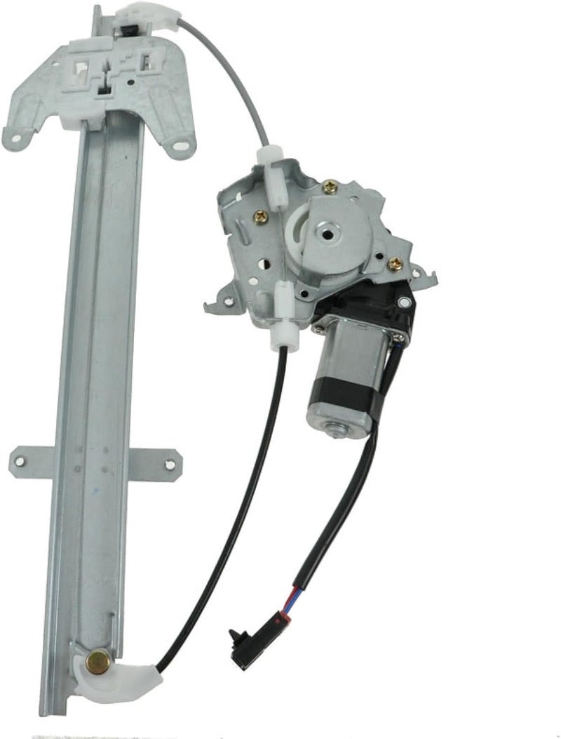 TRQ Rear Left Power Window Regulator & Motor Assembly Drivers Side Compatible with 2001 Nissan Frontier 2000-2004 Xterra - Image 3