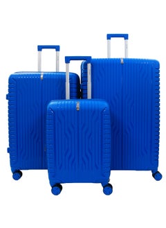 ROWER 3-Piece Luggage Expandable Luggage Set Lightweight PP with Spinner Wheels & TSA Lock  - Image 1