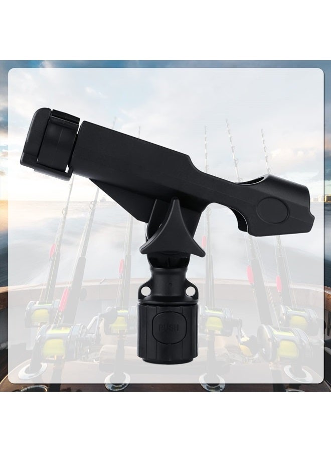 SAVITA Fishing Rod Holder for Boat, Kayak Rod Holder Track Mount Adjustable Kayak Fishing Rod Holder for Fishing Spinning Reels Baitcasting Reels and Flying Line Reels, Kayak Accessories - Image 2