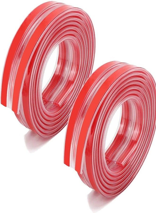 Trifecta Corner Protector Baby Safety Products Silicone Bumper Strip, Furniture Clear Toddler Edge Corner Protectors for Table, Cabinet, Drawer, Pre-Taped Strong Adhesive (Transparent, Pack of 2) - Image 1