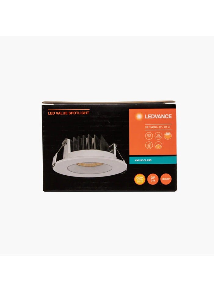LEDVANCE Ledvance Led Spot Light 9W Warm White 3000K Dimmable  - Image 1