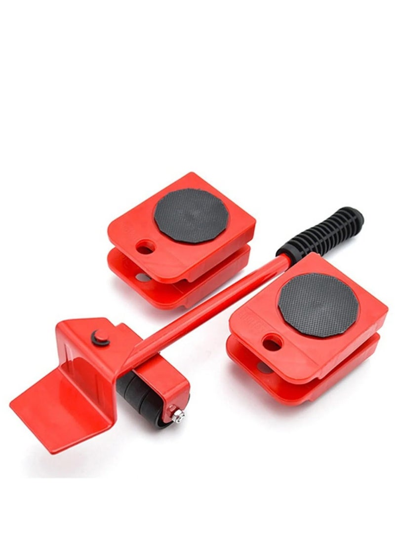 Furniture Lifter Mover Tool Set with Furniture Pads Lifting Tool Furniture Mover Lifter, for Household Furniture Lifter and Rollers Set for Home Appliance Furniture Shifting Tool  - Image 2