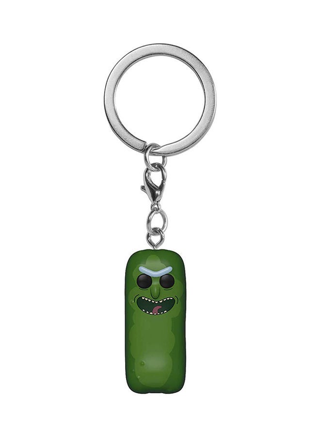 NIBEMINENT Pickle Rick Vinyl Figure Keychain - Image 1