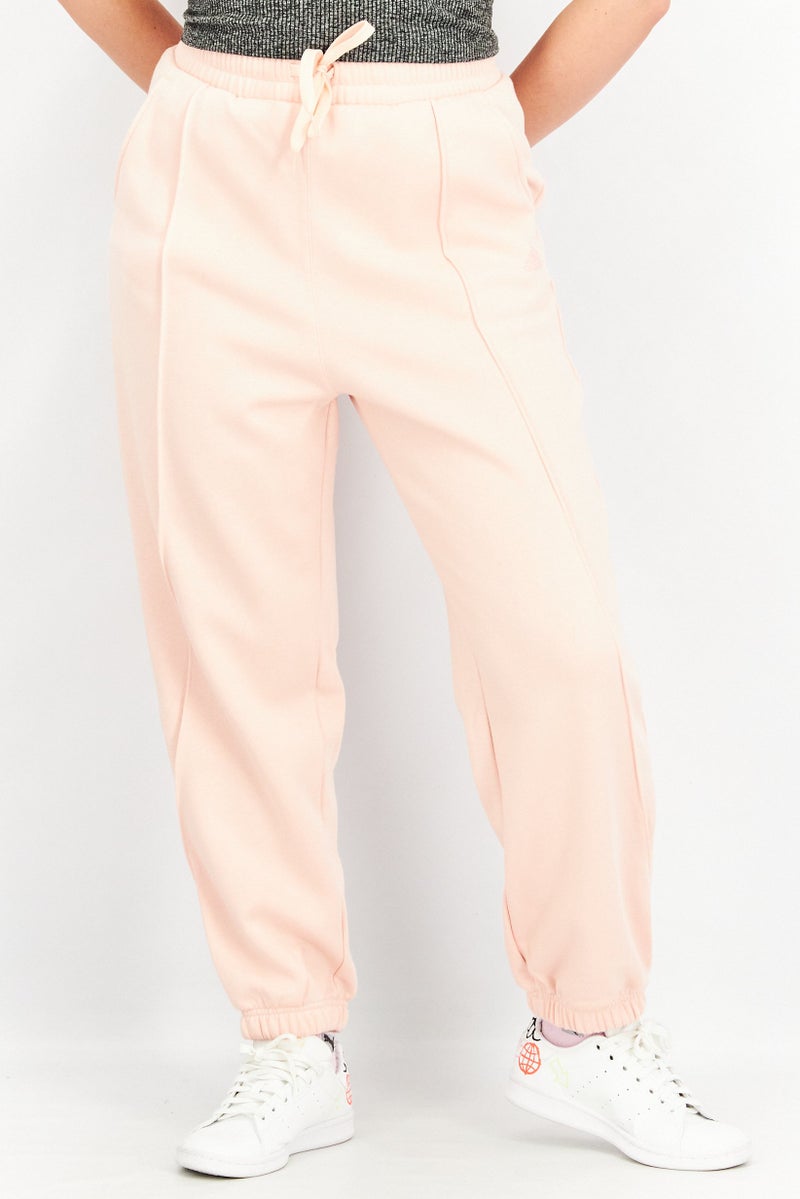 Adidas Women Sportswear Fit Running Sweatpants, Pink - Image 1