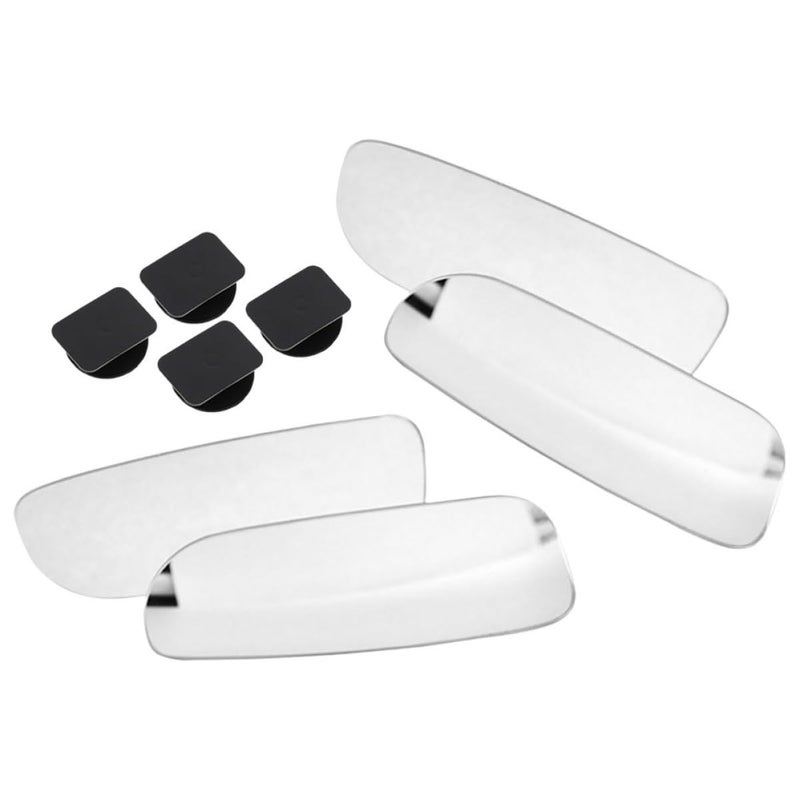 Universal 360 Degree Blind Spot Mirrors 4 Pack Car Safety Convex Side - Image 2