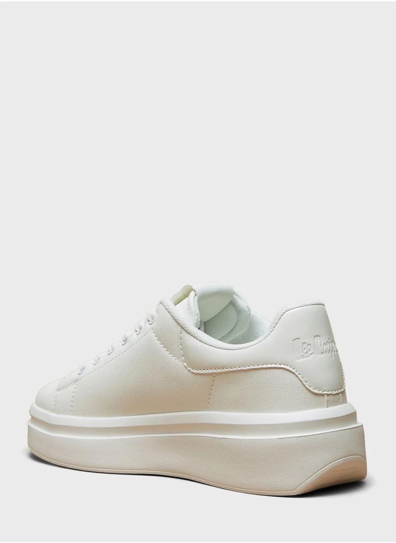 Lee Cooper Lace Up Low Top Sneakers