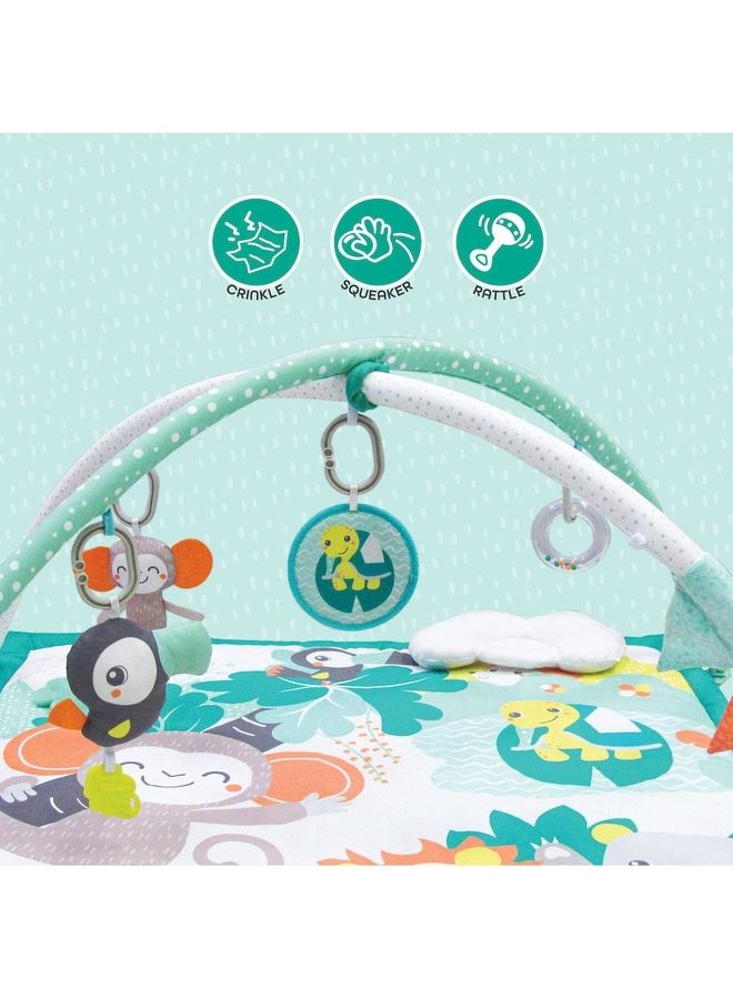 Moon Jungle Friends Play Mat 0m+, Baby Playmat And Activity Gym ‎45 x 38 x 16.5cm - Image 3