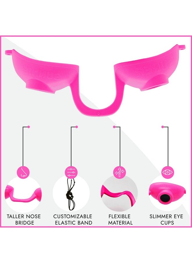 سوبر سنيز - نظارات شمسية مرنة للحماية من الأشعة فوق البنفسجية من Super Sunnies EVO FLEX متوافقة مع إدارة الغذاء والدواء الأمريكية، عبوة من 4 قطع - Image 1