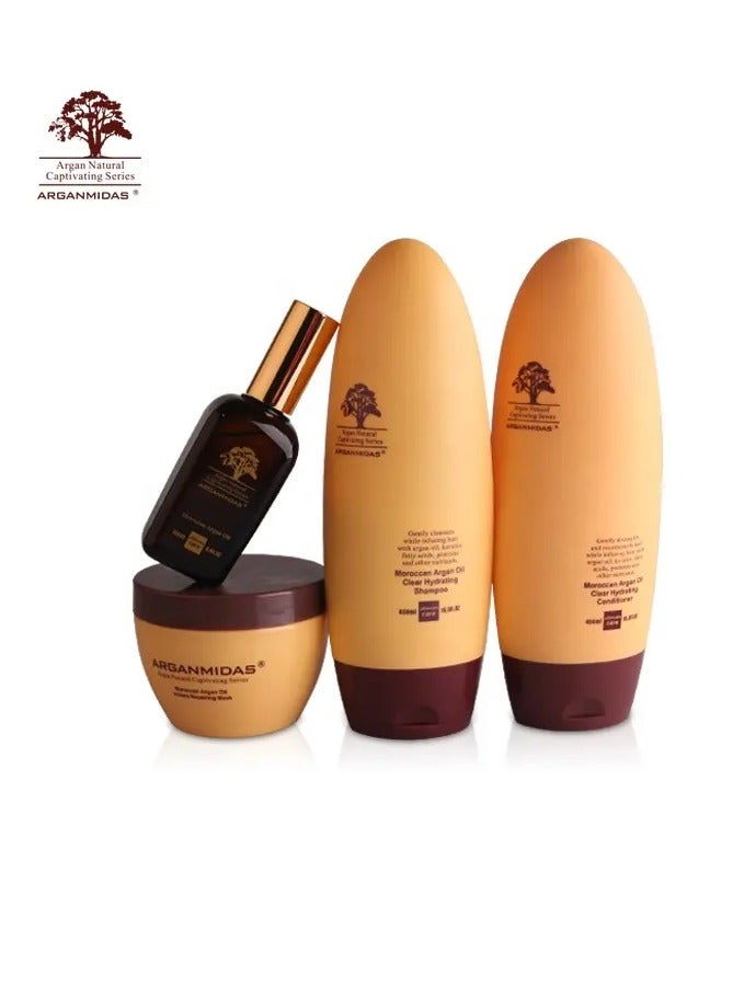 Arganmidas Argan hair care set from Argan Midas, set of 4 pieces