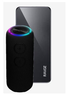 RAVOZ No Camera No GPS Smartphone with 5000 mAh Battery 12GB (4+8) Ram 128GB Memory With BD Vibra7 Pro Portable Premium Speaker Powerful Pro Sound Ipx7 30W Waterproof Black  - Image 1