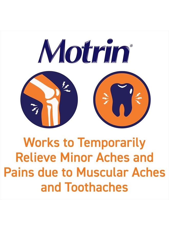 Motrin IB, Ibuprofen 200mg Tablets for Fever, Muscle Aches, Headache & Back Pain Relief, 100 ct. - Image 4