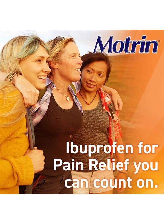 Motrin IB, Ibuprofen 200mg Tablets for Fever, Muscle Aches, Headache & Back Pain Relief, 100 ct. - Image 5