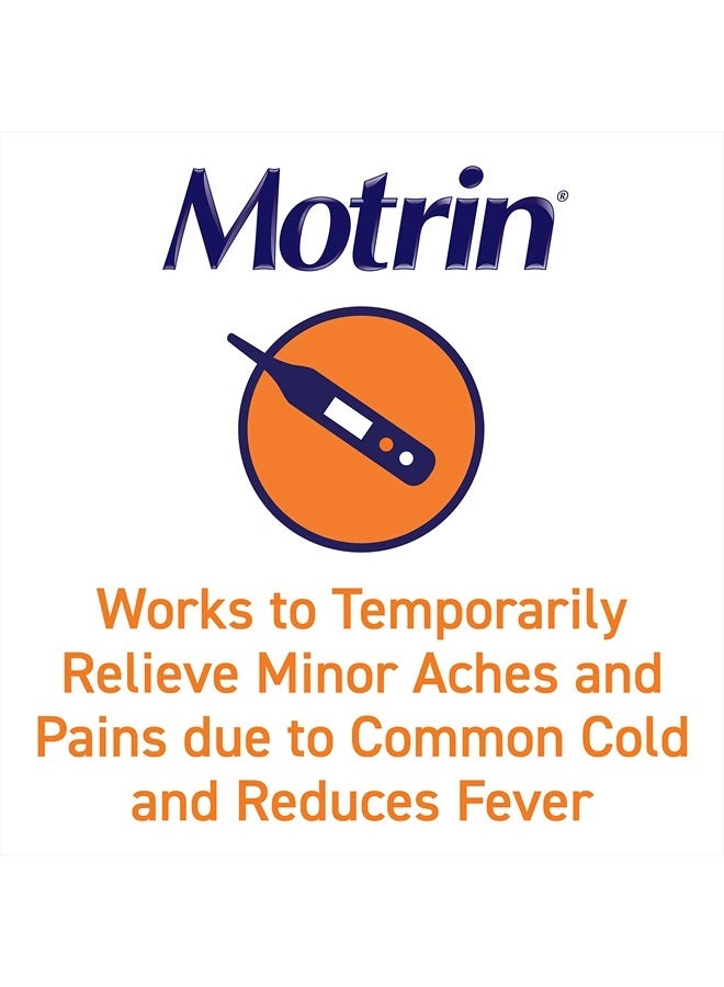 Motrin IB, Ibuprofen 200mg Tablets for Fever, Muscle Aches, Headache & Back Pain Relief, 100 ct. - Image 2