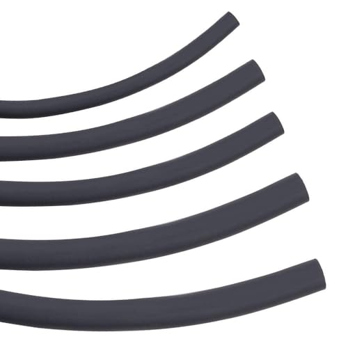 AloneGoer 3 Feet 1/8" 3/16" 0.22" 1/4" 5/16" ID Fuel Line Gas Tube Hose Compatible with Kawasaki EZGO Snowmobile Lawn Mowers Tractors Bike Scooter ATV Golf Cart Motorcycle w 40PCS Clips - Image 4
