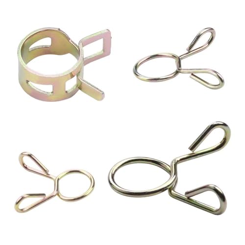 AloneGoer 3 Feet 1/8" 3/16" 0.22" 1/4" 5/16" ID Fuel Line Gas Tube Hose Compatible with Kawasaki EZGO Snowmobile Lawn Mowers Tractors Bike Scooter ATV Golf Cart Motorcycle w 40PCS Clips - Image 5