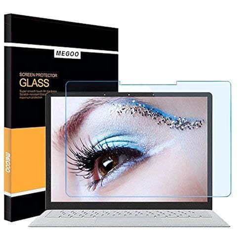 Megoo Blue Light Screen Protector for Surface Laptop 6 13.5 inch, Tempered Glass/Eye Protection/Bubble-free/Round Edge, Also Compatible for Microsoft Surface Laptop 5/4/3/2/1 - Image 1