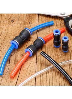 SHIVLAHERI Pneumatic Straight Union 6mm x 6mm Push to Quick Connect Fittings 6mm Tube OD Hose ConnectorPack Of 2  - Image 3