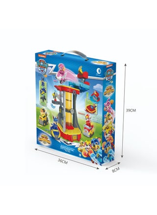 Paw Patrol Mighty Pups Block Set with Chase and Skye Super Tower Deluxe Package (Including 4 Pullback Cars) - pzsku/ZDE634D2424F2F976E7DBZ/45/_/1731523765/71695388-cb45-4ec0-8f69-d8f9145914f4