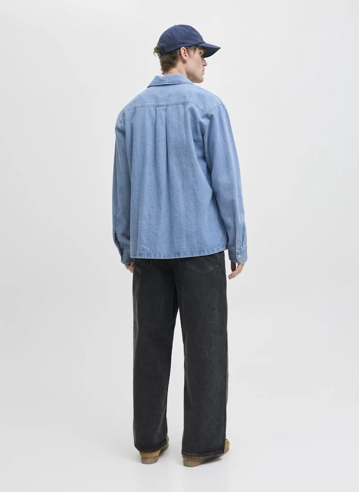 جاك اند جونز Jjzac Denim Shirt