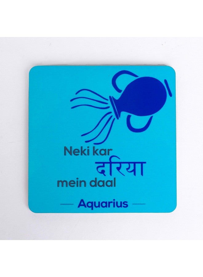 Inside Out Innovative Designs Quirky Aquarius Coaster for Cups/Glasses - Image 1