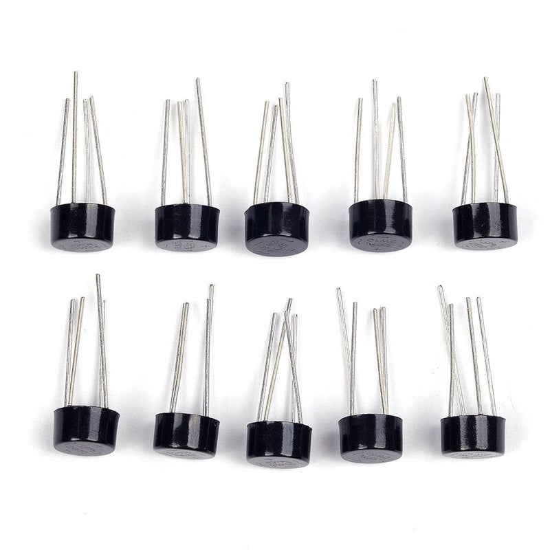 Cylewet سايلوويت 10 قطع 2A 1000V 2W10 جسر دايود مقوم لأردوينو (عبوة من 10) CYT1014 - Image 4