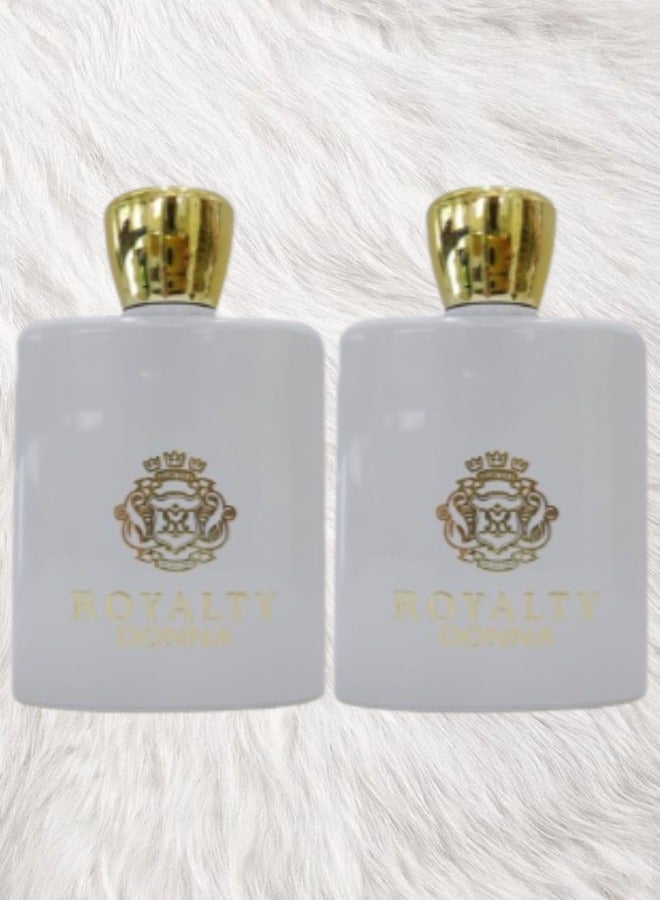 رويالتي 2 قطع عطر رويالتي دونا 100 مل - Image 1