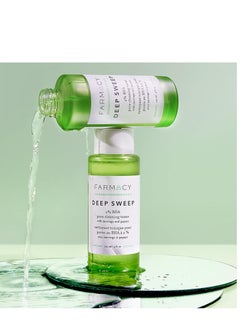 FARMACY Farmacy Deep Sweep 2% BHA Toner for Face - Pore Cleaner and Facial Exfoliator with Salicylic Acid (4 Fl Oz)  - Image 2