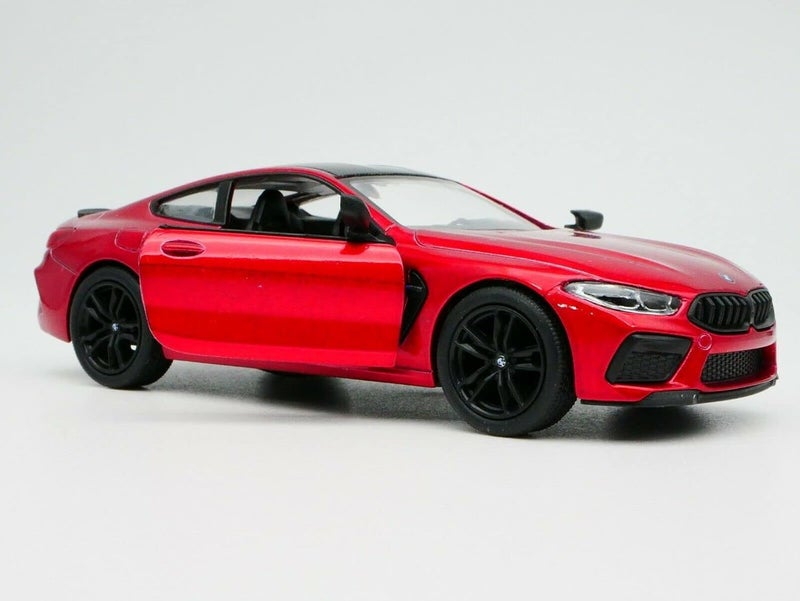 KiNSMART BMW M8 Competition 1:36 Scale 5" Die Cast Metal Model Toy Super Car w/Pullback Action (Red) - Image 5