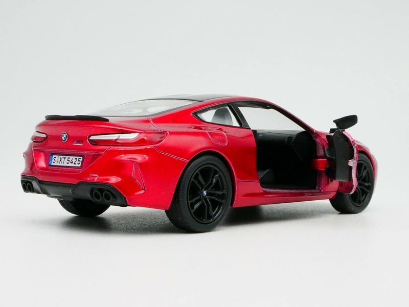 KiNSMART BMW M8 Competition 1:36 Scale 5" Die Cast Metal Model Toy Super Car w/Pullback Action (Red) - Image 4