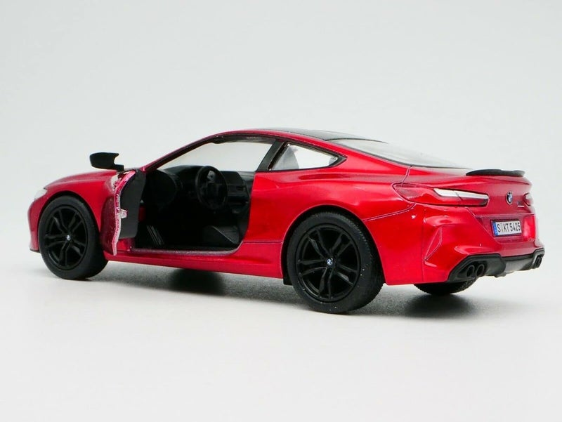 KiNSMART BMW M8 Competition 1:36 Scale 5" Die Cast Metal Model Toy Super Car w/Pullback Action (Red) - Image 3