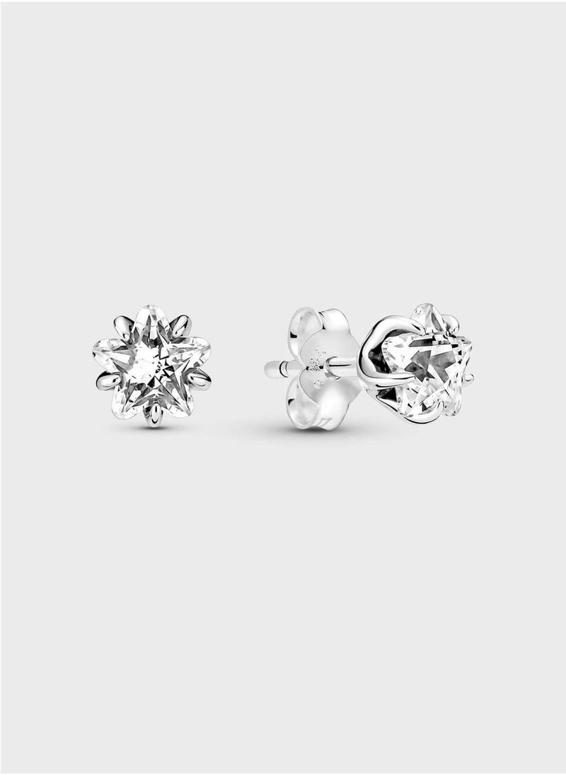 PANDORA Celestial Sparkling Star Stud Earrings - Image 1