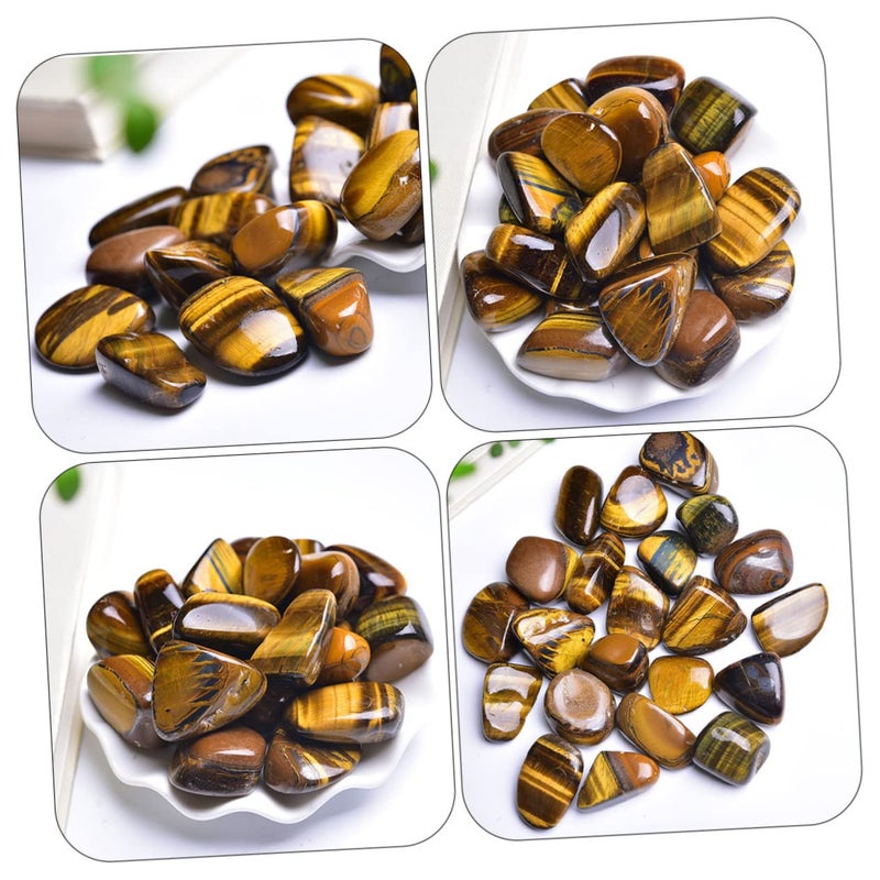 Tigers Eye Aquarium Gravel Decorative Crystals Fish Tank Landscape Stones 1 Pack - Image 5