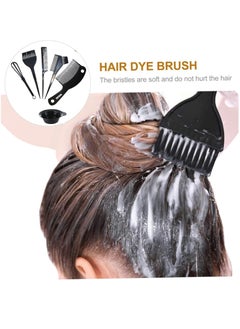 VENDIX Easy-Use Hair Dye Kit - 8pcs Hair Tint Tool Set with Bowls, Brushes, Gloves & Ear Covers - Home & Salon"  - Image 4