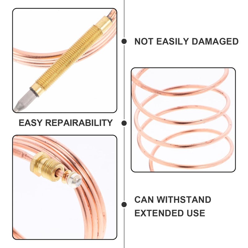 90cm Thermocouple for BBQ Grill Temperature Sensor Easy Install Stove Accessory - Image 3