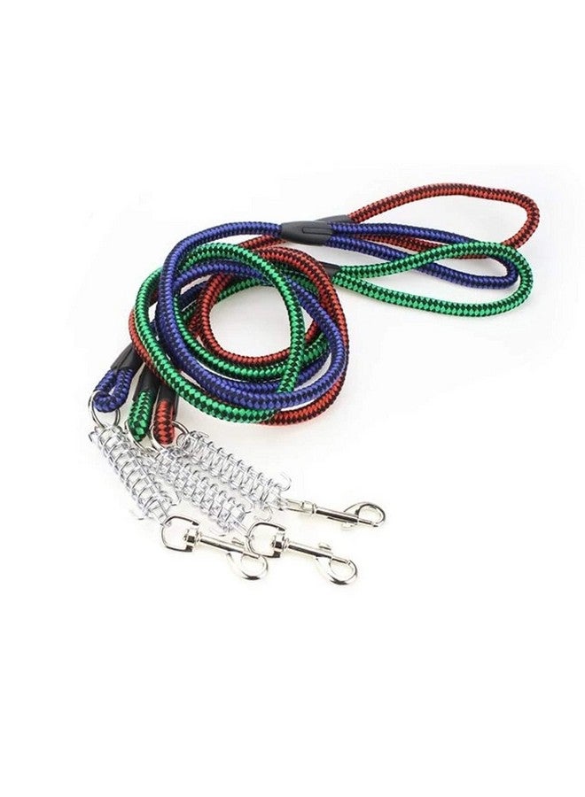 مقود كلاب من النايلون للكلاب الكبيرة جدًا مع خطاف قوي للغاية للوجبات - قد يختلف اللون - Image 2