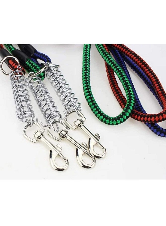 مقود كلاب من النايلون للكلاب الكبيرة جدًا مع خطاف قوي للغاية للوجبات - قد يختلف اللون - Image 3