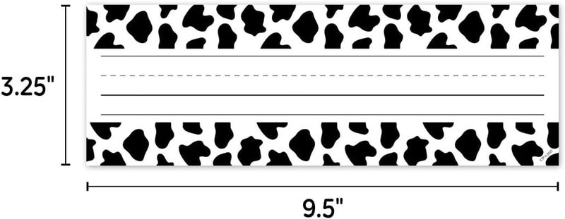 Creative Teaching Press CTP Farm Friends Cow Print Name Plates (#11030 ) - Image 3