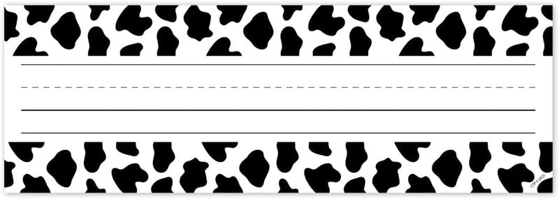Creative Teaching Press CTP Farm Friends Cow Print Name Plates (#11030 ) - Image 1