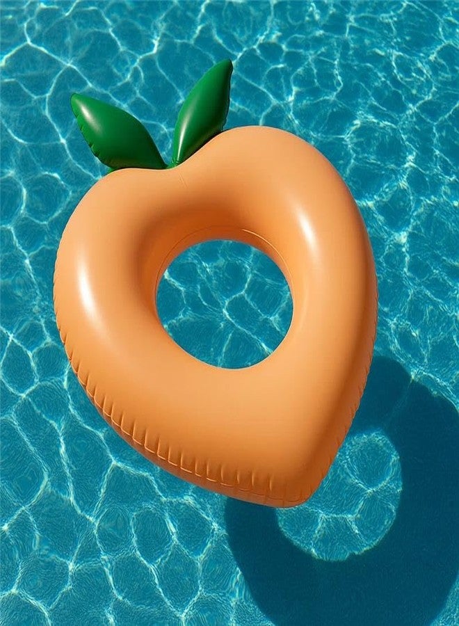 PoolCandy Inflatable 40" Peach Pool Tube - Image 5