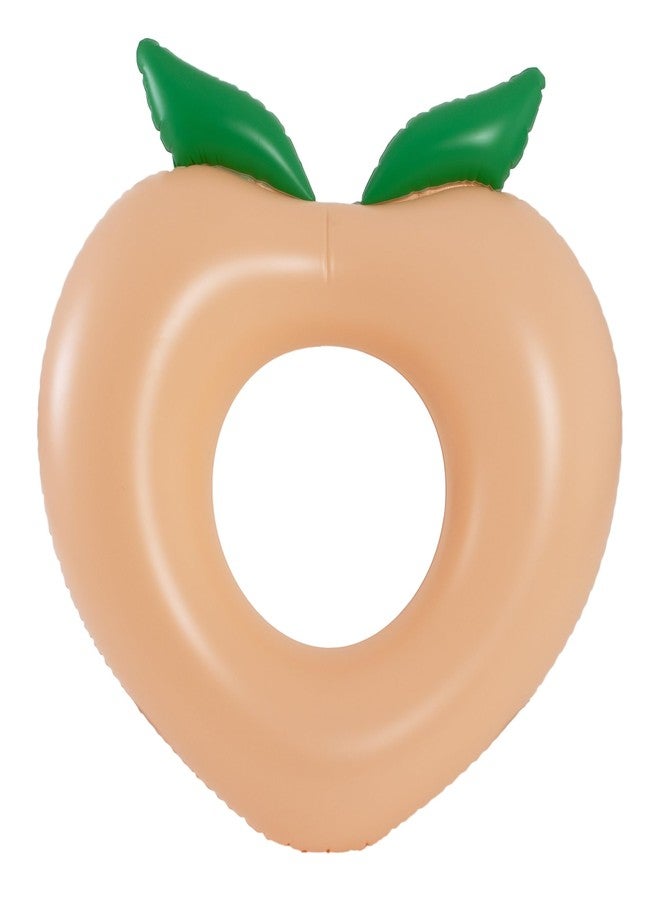 PoolCandy Inflatable 40" Peach Pool Tube - Image 1
