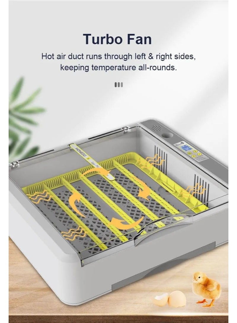 Neo Classic 36 Egg Automatic Egg Incubator Temperature Control Egg Hatcher - Image 2