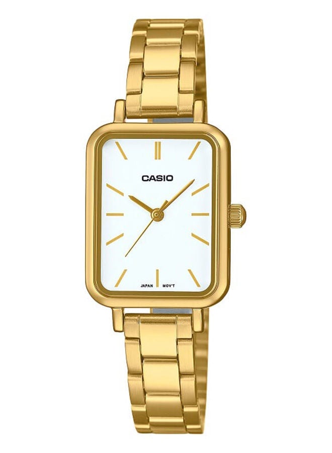 CASIO ساعة يد تناظرية من الفولاذ المقاوم للصدأ LTP-V009G-7EUDF - Image 1