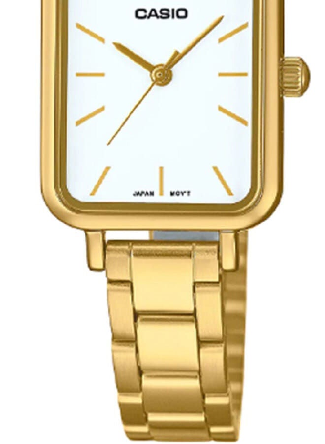 CASIO ساعة يد تناظرية من الفولاذ المقاوم للصدأ LTP-V009G-7EUDF - Image 3