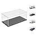 Choowin Acrylic Display Case for Lego Porsche 911 10295 for Lego Camaro 10304 10337 42176 for Lego Car Display Thickened Clear Acrylic Display Cases for Collectibles Assemble DustproofBlack Base - Image 2